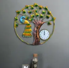 Peacock  Wall Clock